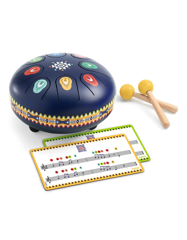 Tambour à languettes en métal - Djeco | Veille sur toi