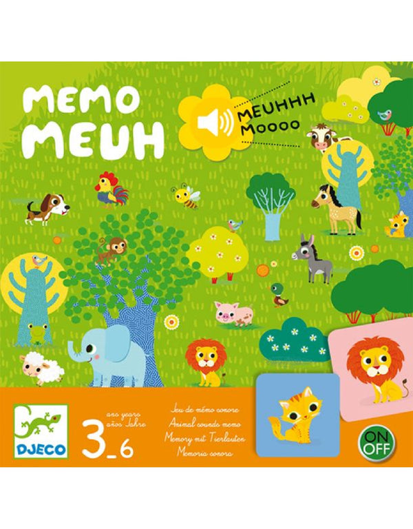 Jeu - Mémo Meuh - Djeco