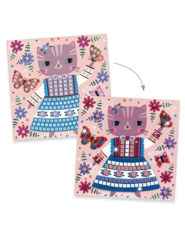 Ensemble de mosaïques - Animaux adorables - Djeco