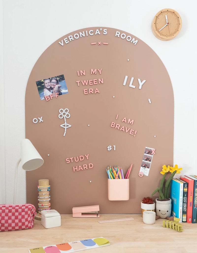 Tableau magnétique et effaçable - Érable | Veille sur toi