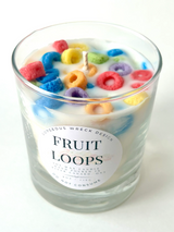 Dessert Candle - Fruit Loops - Gorgeous Wreck Design