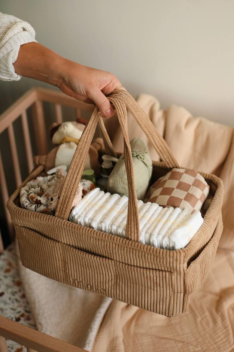 Diaper caddy - Almond - Minika