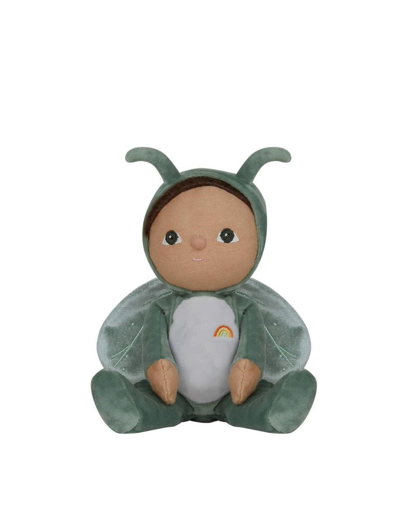 Dozy Dinkum poupée souple Gideon sauterelle Grasshopper - Olli Ella