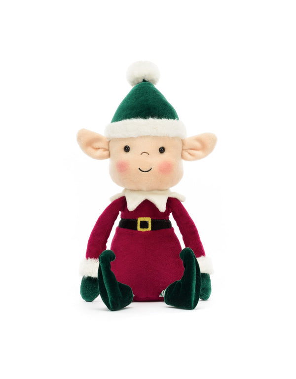 Peluche - Eldo le Lutin - Moyen - Eldo Elf - Jellycat