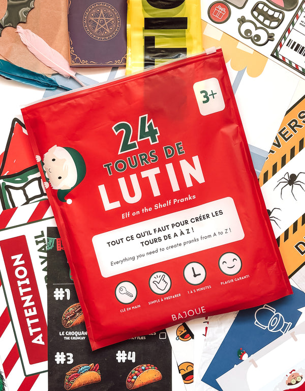 Ensemble créatif tours de lutin pour Noël - Bajoue | Veille sur toi