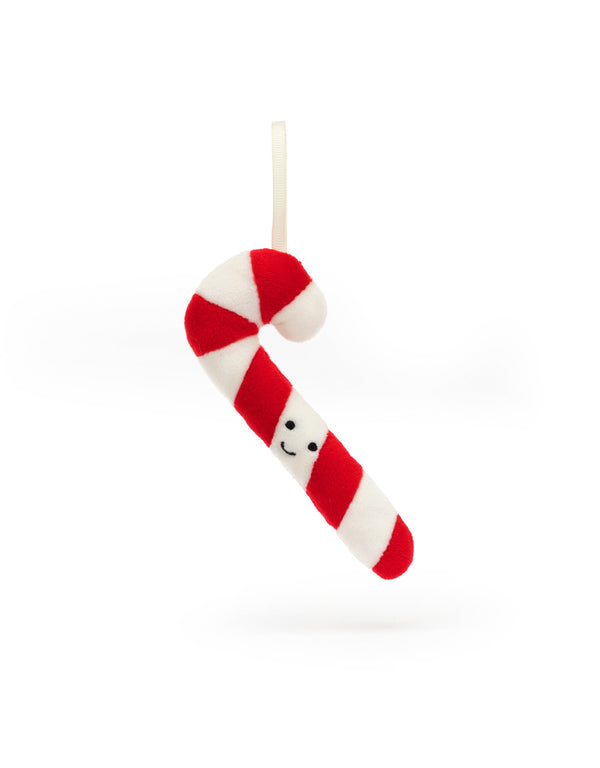 Peluche - Ornement canne festive - Festive Folly Candy Cane - Jellycat