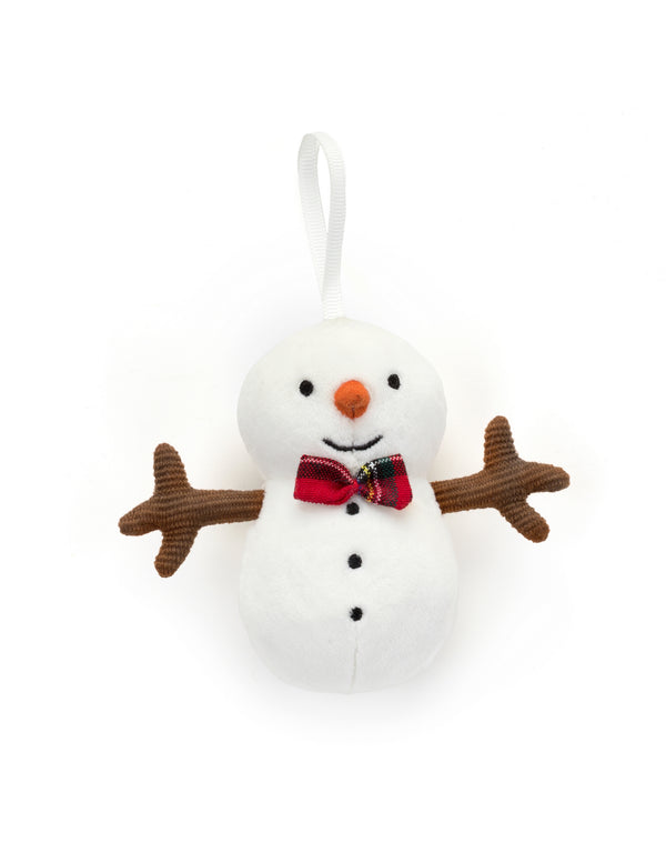 Peluche - Bonhomme de neige Festive - Festive Folly Snowman - Jellycat