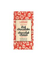 Sachet de chocolat chaud - Ornement rétro - Gourmet du village