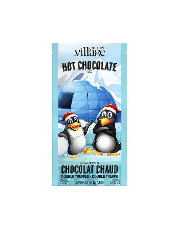 Sachet de chocolat chaud - Pingouin - Gourmet du village