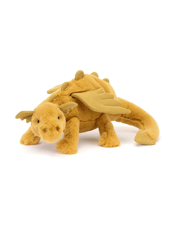 Peluche - Dragon Golden - Moyen - Jellycat
