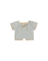 Vêtements pour poupée Gommu - Combinaison courte rayures bleu ciel - We are Gommu