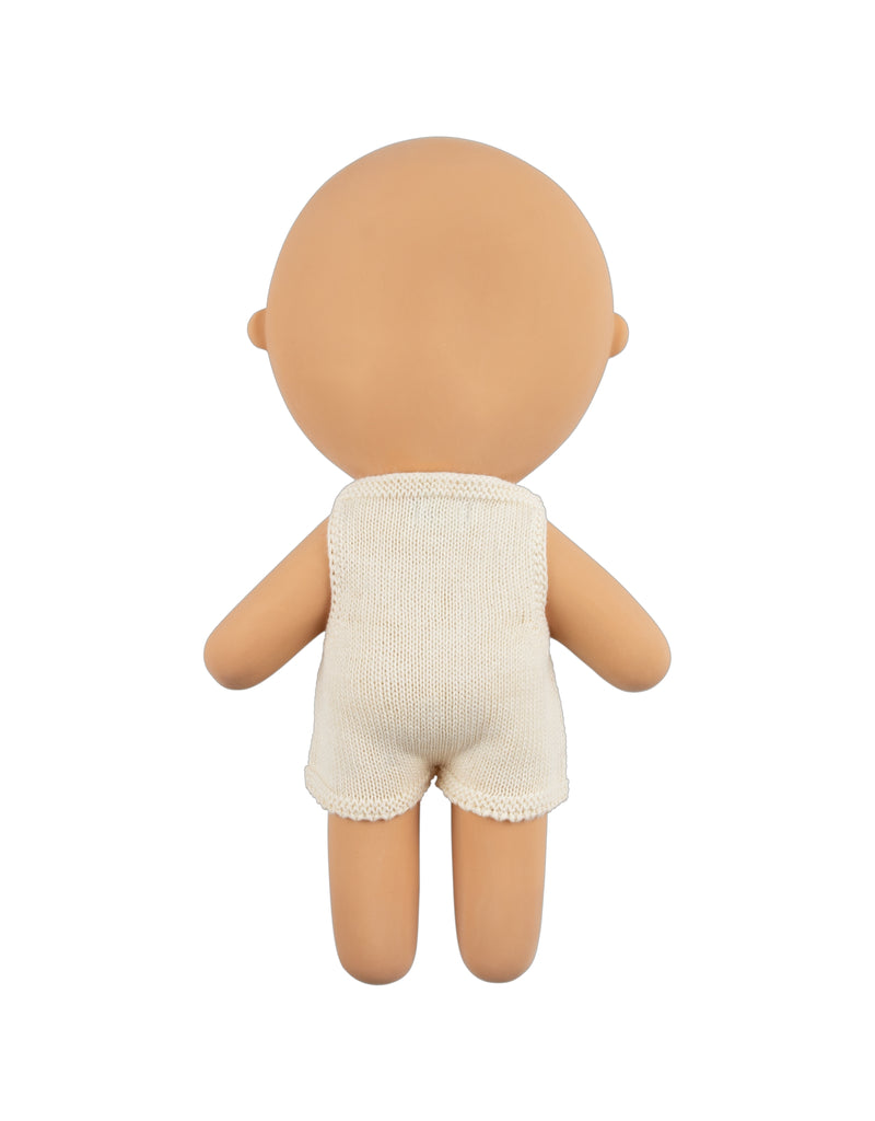 Mini poupée bébé en caoutchouc naturel
