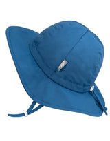Chapeau floppy en coton - Bleu atlantique - Jan & Jul
