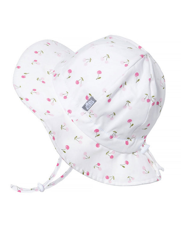 Chapeau floppy en coton - Cerise - Jan & Jul