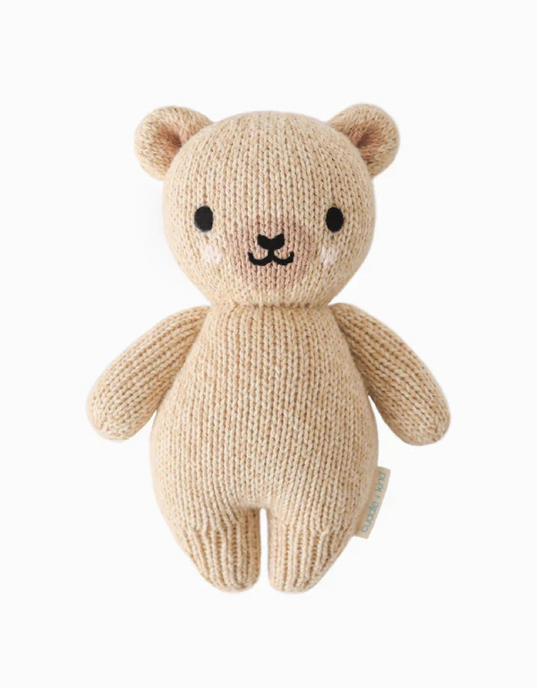 Peluche - Bébé Ourson miel 7" - Cuddle + kind