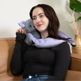 Hugaround Weighted Plush - Berkeley the Bat - Hugimals
