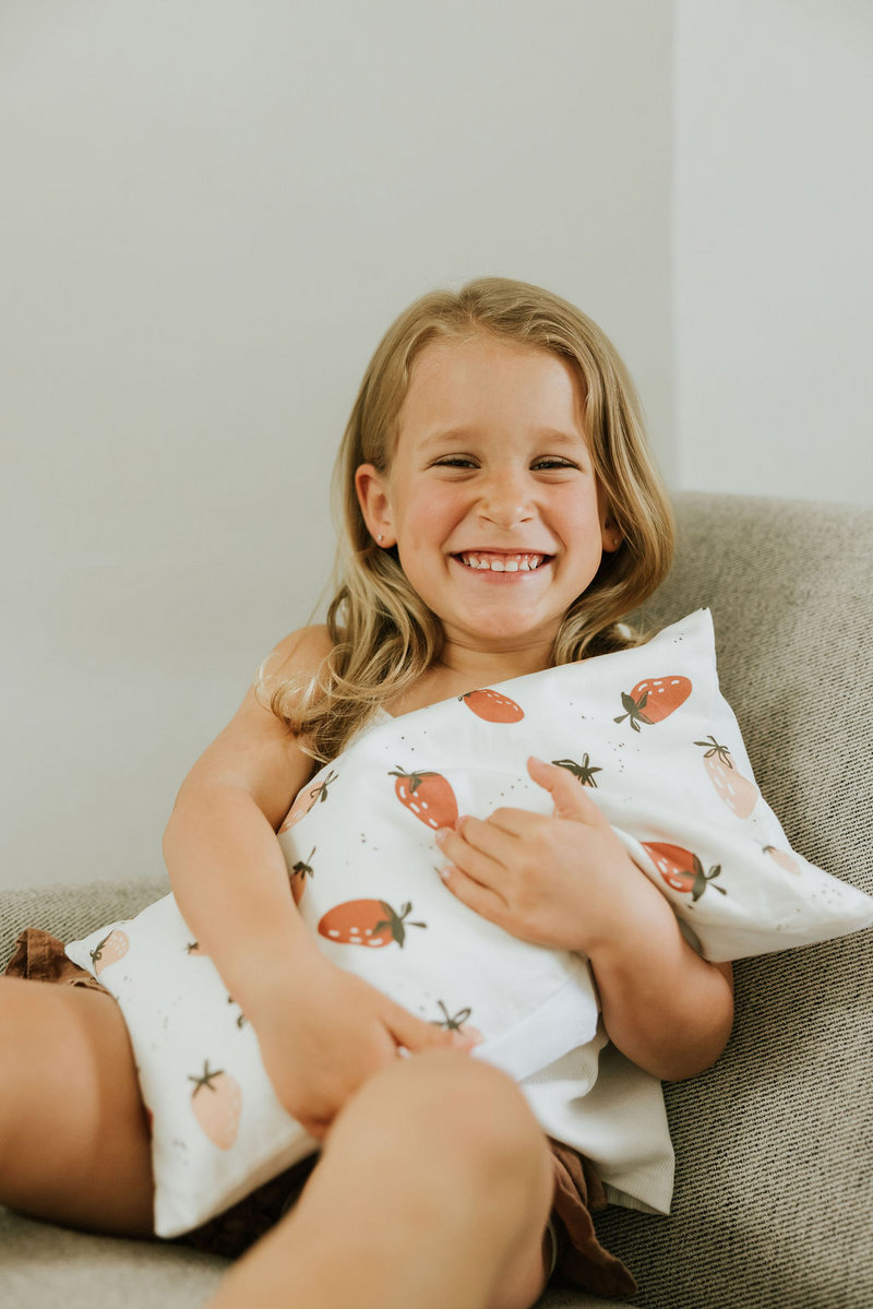 Housse pour oreiller mini - Fraise - Maovic