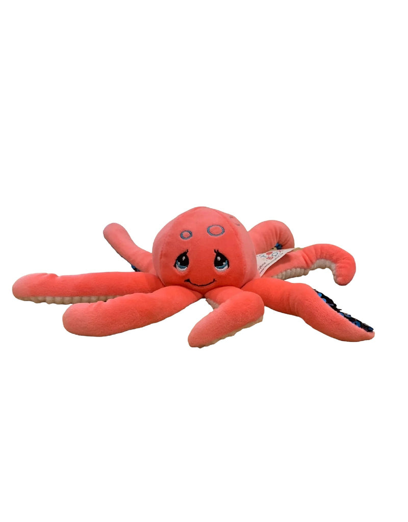 Minis peluches sensorielles - Mini pieuvre lourde et apaisante - Les jeux Toybox