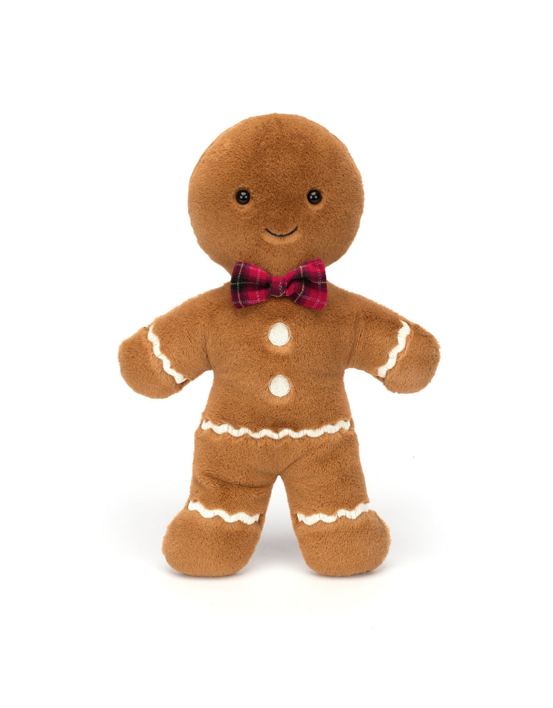 Peluche - Fred le bonhomme de pain d'épices - Grand - Jolly Gingerbread Fred - Large - Jellycat