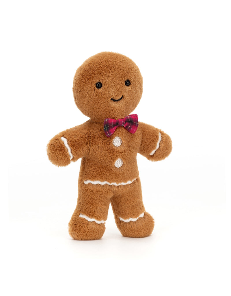 Peluche - Fred le bonhomme de pain d'épices - Petit - Jolly Gingerbread Fred - Original - Jellycat