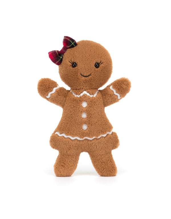 Peluche - Ruby le pain d'épices - Petit - Jolly Gingerbread Ruby - Original - Jellycat