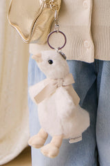 Breloque pour sac - Rose le canard avec boucle - Snuggle Bunnies