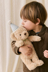 Peluche Arthur l'ours de fête - Vichy - Snuggle Bunnies