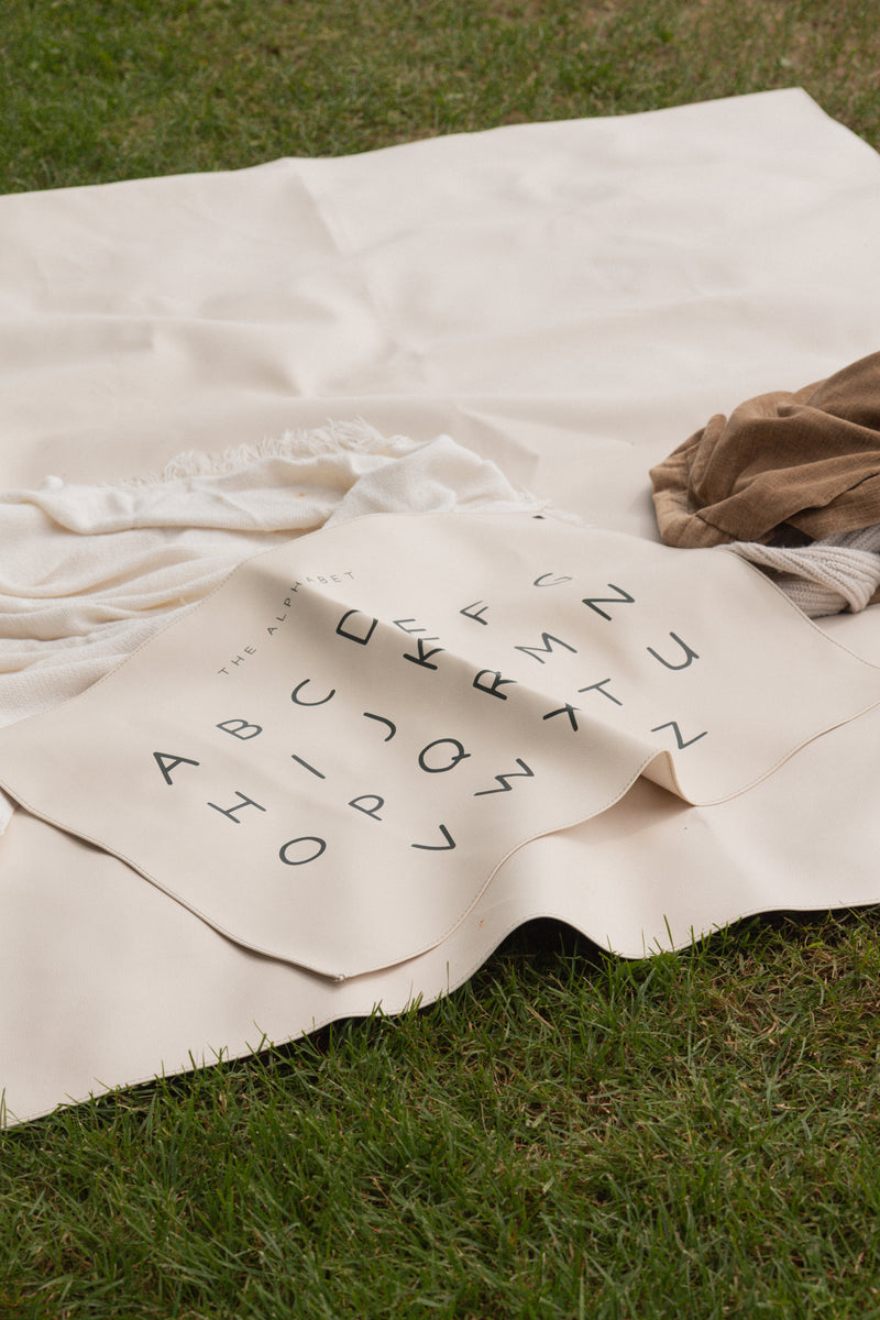 Vegan Leather Poster - Alphabet - KAM