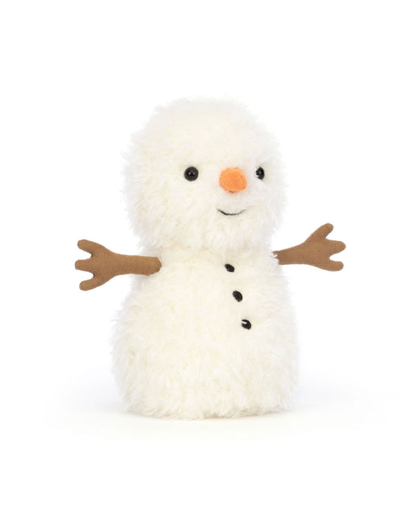 Peluche ultra douce de petit bonhomme de neige - jellycat | Veille sur toi