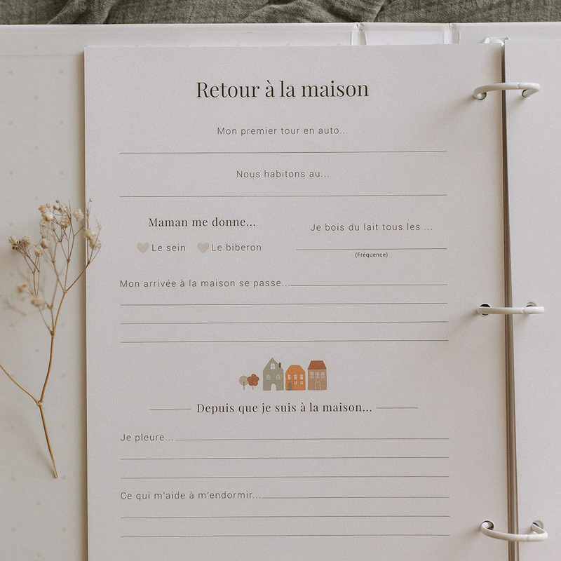 Baby Album - Sweet Animal - Le petit tableau noir