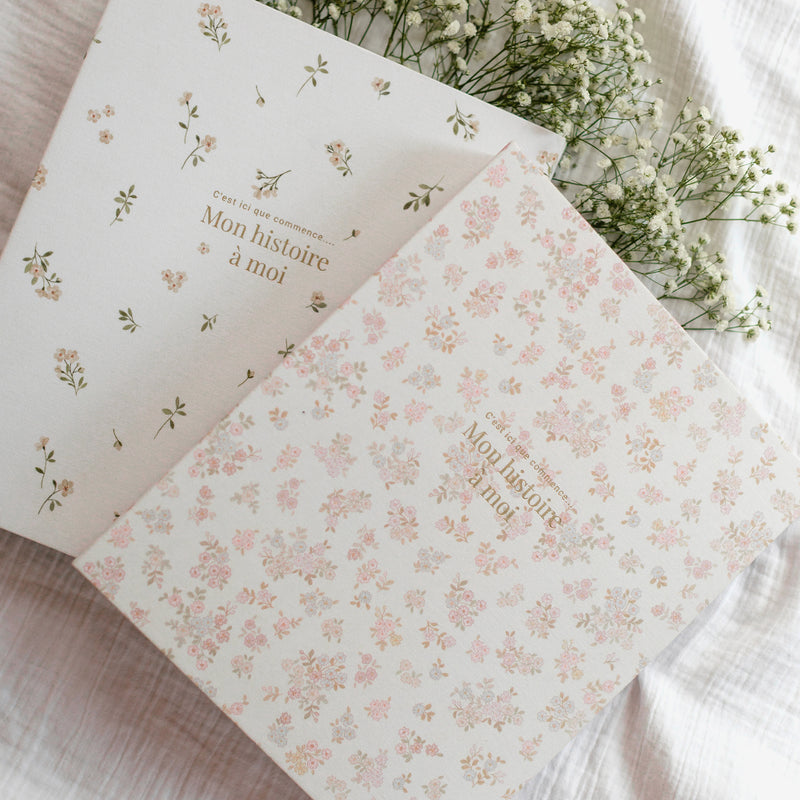 Baby Album - Pastel flowers - Le petit tableau noir