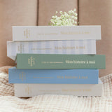 Livre de bébé - Sauge et or - Le petit tableau noir