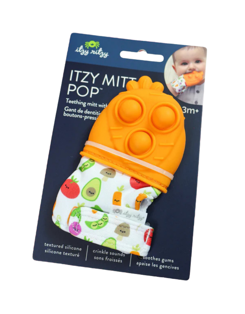 Gants de dentition en silicone Itzy Mitt Pop™ - Itzy Ritzy