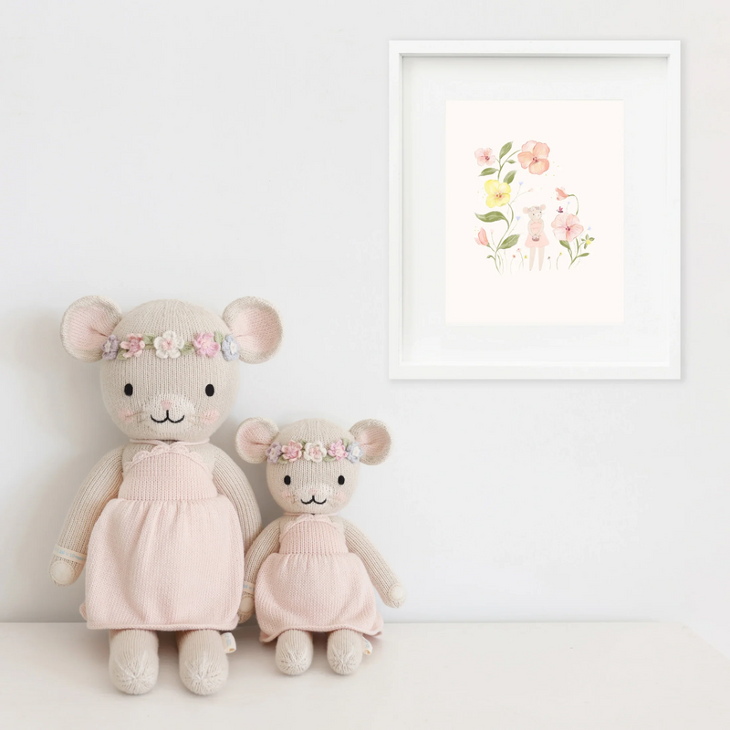 Plush - Emma the mouse - Cuddle + Kind