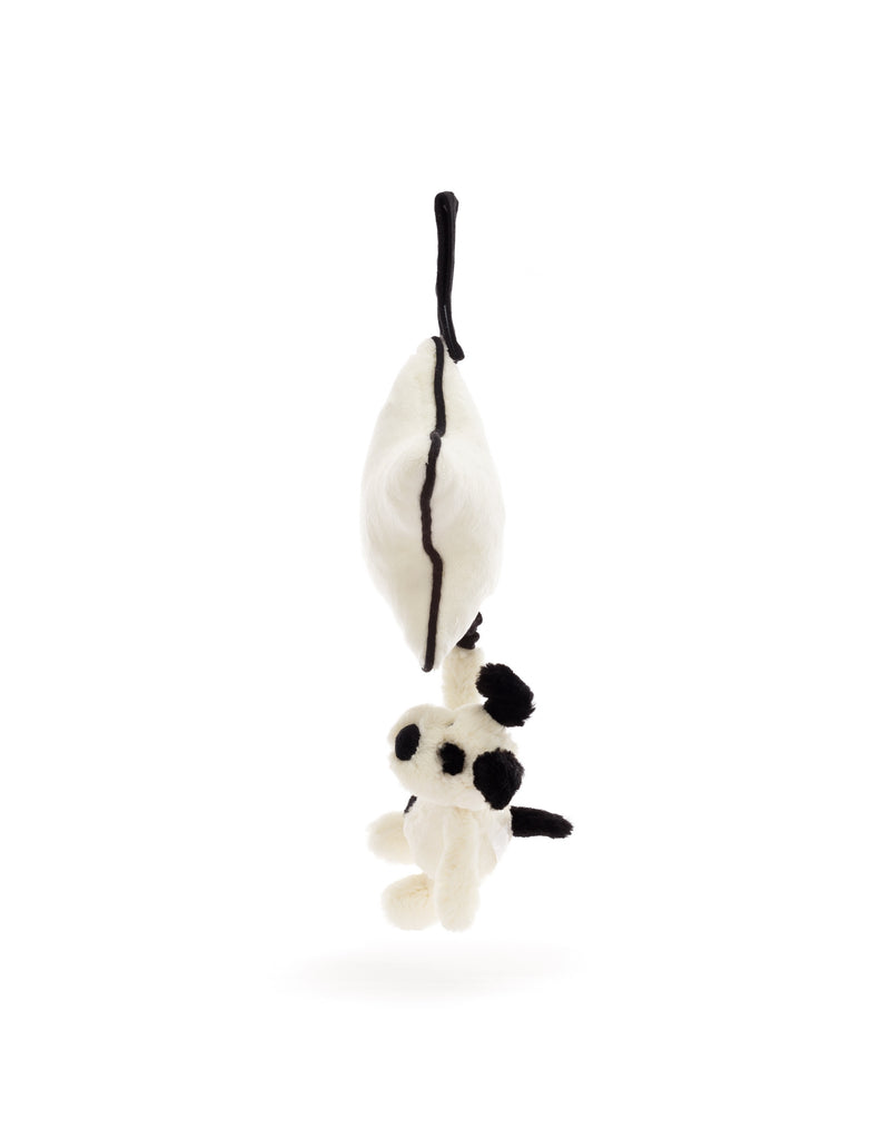 Peluche - Jouet musical chien noir et crème bashful - Jellycat