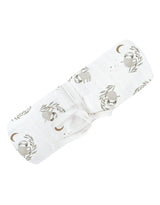 Couverture en mousseline de coton avec imprimés paresseux - Perlimpinpin