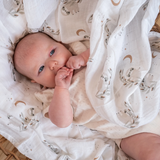 Couverture mousseline de coton - Paresseux - Perlimpinpin