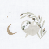 Couverture mousseline de coton - Paresseux - Perlimpinpin