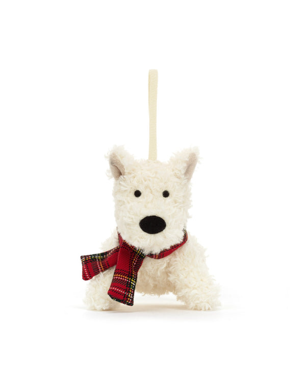 Peluche - Chien Munro Scottie - Munro Scottie Dog Ornament - Jellycat