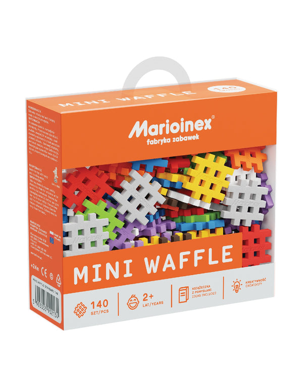 Mini Waffle - Couleur vive - 140 pièces - Marioinex