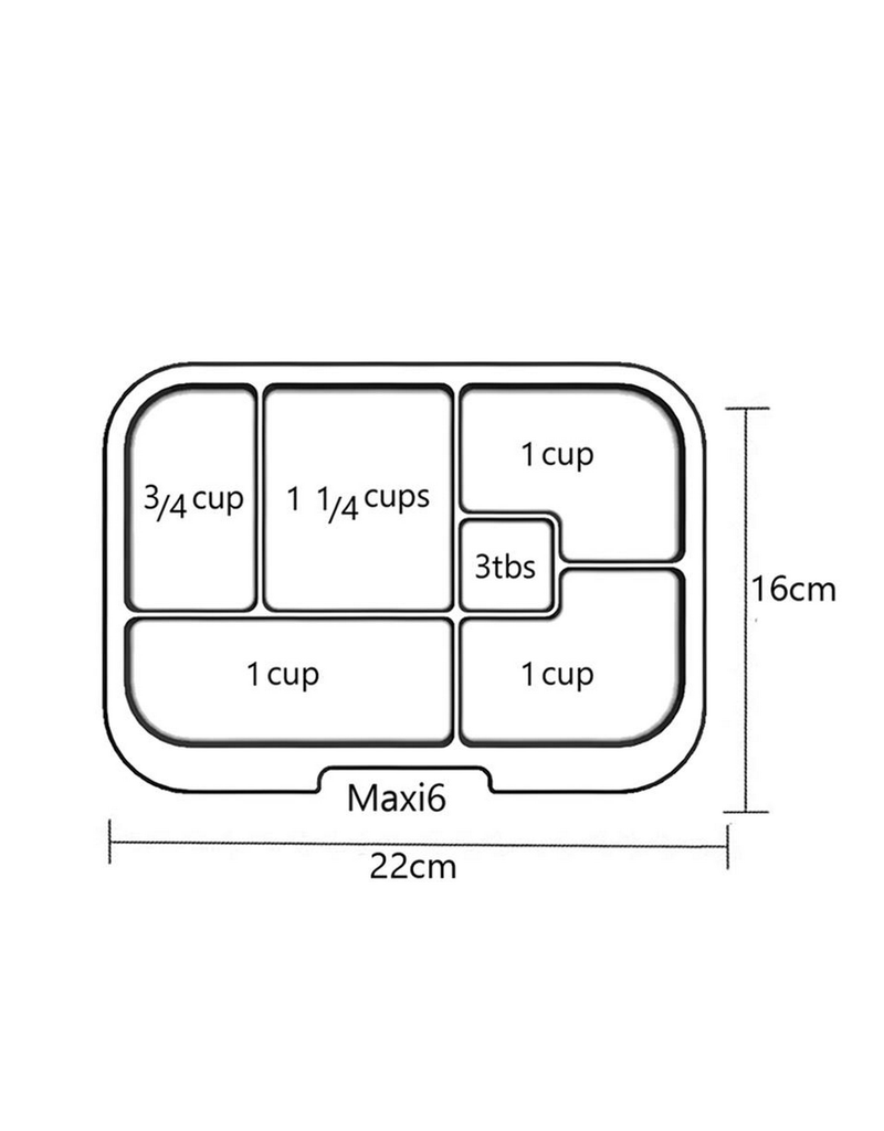 Boîte Bento - Maxi6 - Munchbox