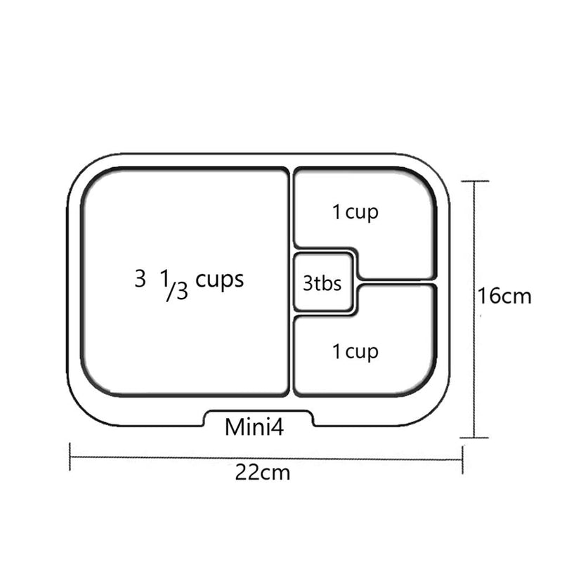 Boîte Bento - Mini4 - Munchbox