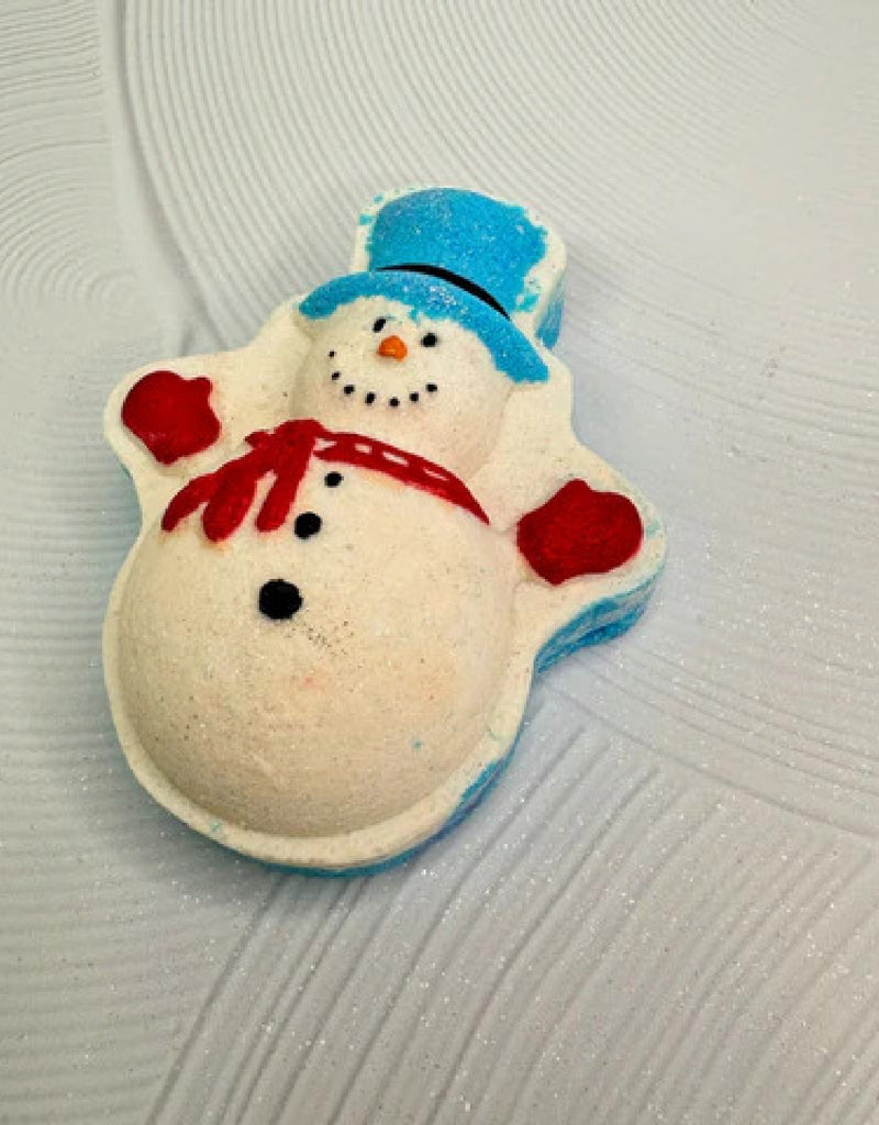 Bombe de bain effervescente de Noël - Monsieur Bonhomme - La Fabrik | Veille sur toi