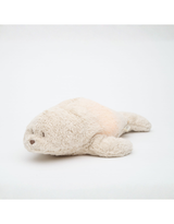 Peluche veilleuse en coton biologique avec sons apaisants - Phoque sable - Moonie | Veille sur toi