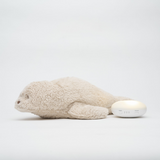 Peluche Sonore en Coton Biologique avec Veilleuse 2.0 - Phoque sable - Moonie