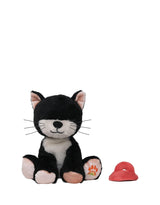 Peluche avec suce aimantée Kit le chaton Binky - Olli Ella | Veille sur toi