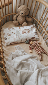 Taie d'oreiller pour enfant - Les amis du boisé - Veille sur toi