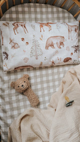 Taie d'oreiller pour enfant - Les amis du boisé - Veille sur toi