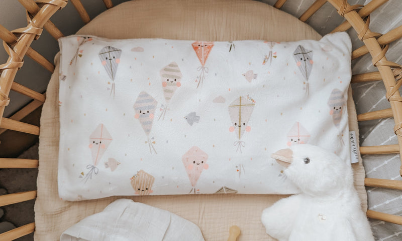 Taie d'oreiller pour enfant - Cerf-volant - Veille sur toi