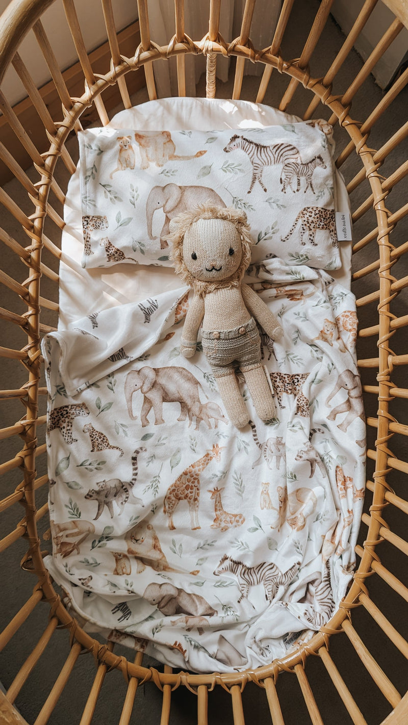 Taie d'oreiller pour enfant - Savannah - Veille sur toi